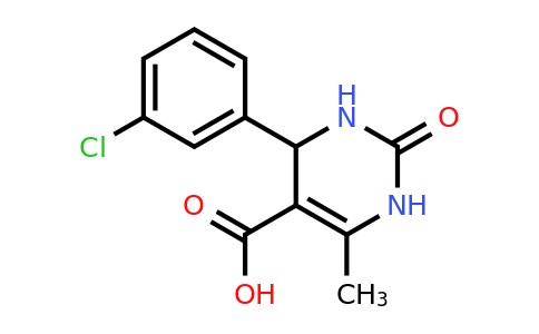CAS 314000-19-6 | 4-(3-Chlorophenyl)-6-methyl-2-oxo-1,2,3,4-tetrahydropyrimidine-5-carboxylic acid