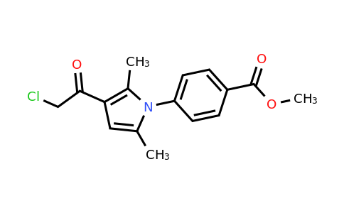 CAS 314245-31-3 | methyl 4-[3-(2-chloroacetyl)-2,5-dimethyl-1H-pyrrol-1-yl]benzoate