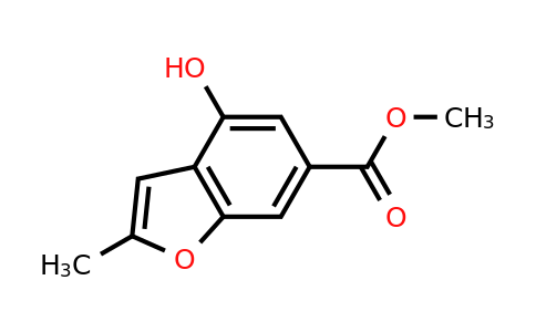 CAS 314725-17-2 | Methyl 4-hydroxy-2-methylbenzofuran-6-carboxylate