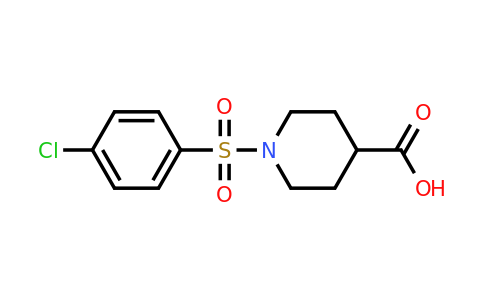 CAS 314744-43-9 | 1-(4-chlorobenzenesulfonyl)piperidine-4-carboxylic acid