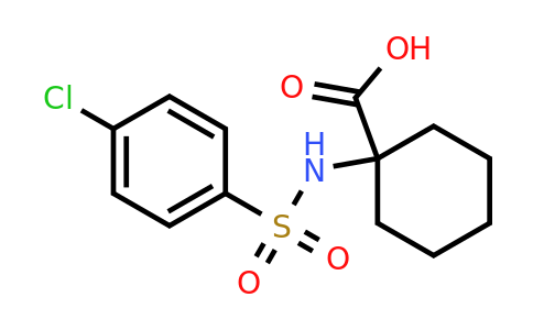CAS 314744-46-2 | 1-(4-chlorobenzenesulfonamido)cyclohexane-1-carboxylic acid