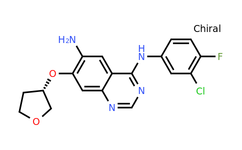 CAS 314771-76-1 | n4-(3-chloro-4-fluorophenyl)-7-[[(3s)-tetrahydro-3-furanyl]oxy]-4,6-quinazolinediamine