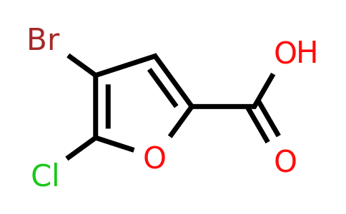 CAS 31491-40-4 | 4-Bromo-5-chlorofuran-2-carboxylic acid