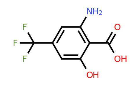 CAS 315-15-1 | 2-Amino-6-hydroxy-4-(trifluoromethyl)benzoic acid