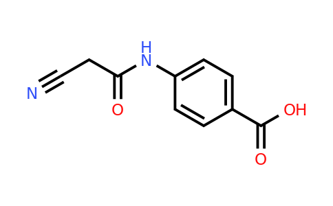 CAS 31557-87-6 | 4-(2-Cyanoacetamido)benzoic acid