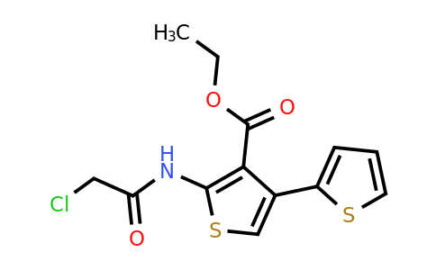 CAS 315676-33-6 | ethyl 2-(2-chloroacetamido)-4-(thiophen-2-yl)thiophene-3-carboxylate