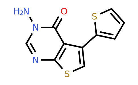 CAS 315684-53-8 | 3-amino-5-(thiophen-2-yl)-3H,4H-thieno[2,3-d]pyrimidin-4-one