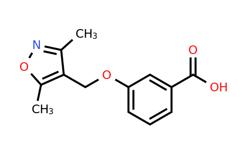 CAS 315692-86-5 | 3-[(dimethyl-1,2-oxazol-4-yl)methoxy]benzoic acid