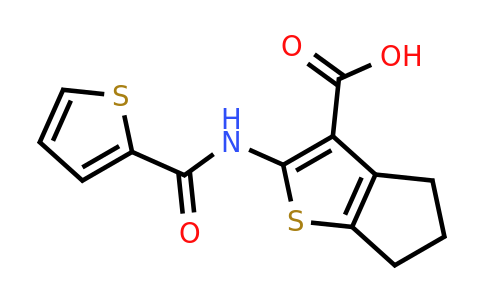 CAS 315694-28-1 | 2-(thiophene-2-amido)-4H,5H,6H-cyclopenta[b]thiophene-3-carboxylic acid