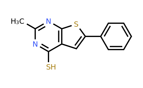 CAS 315696-68-5 | 2-methyl-6-phenylthieno[2,3-d]pyrimidine-4-thiol