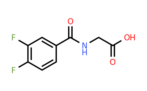 CAS 315707-69-8 | 2-[(3,4-Difluorophenyl)formamido]acetic acid