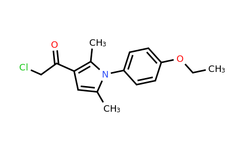 CAS 315710-86-2 | 2-Chloro-1-(1-(4-ethoxyphenyl)-2,5-dimethyl-1H-pyrrol-3-yl)ethanone
