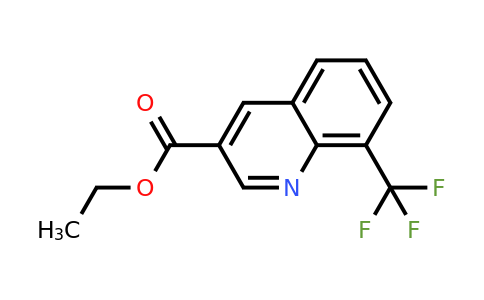 CAS 31588-75-7 | Ethyl 8-(trifluoromethyl)quinoline-3-carboxylate