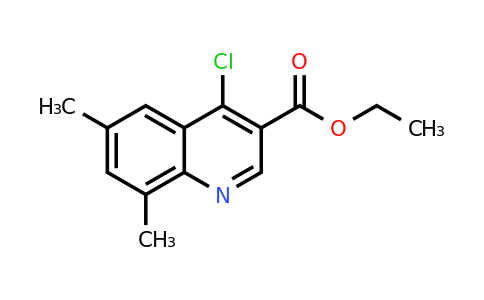 CAS 31602-09-2 | Ethyl 4-chloro-6,8-dimethylquinoline-3-carboxylate