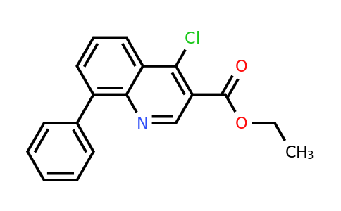CAS 31602-10-5 | Ethyl 4-chloro-8-phenylquinoline-3-carboxylate