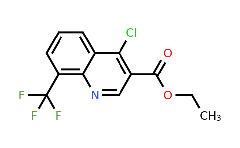 CAS 31602-11-6 | Ethyl 4-chloro-8-(trifluoromethyl)quinoline-3-carboxylate