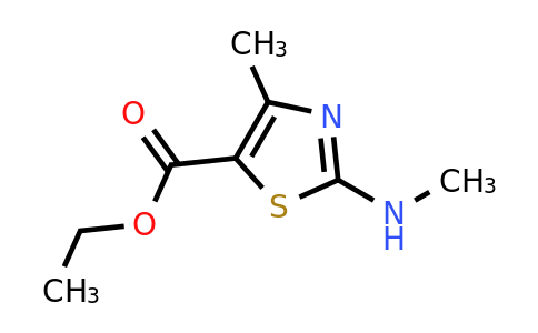 CAS 3161-68-0 | ethyl 4-methyl-2-(methylamino)-1,3-thiazole-5-carboxylate