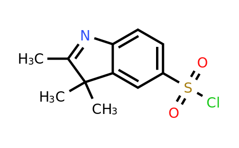 CAS 316829-38-6 | 2,3,3-trimethyl-3H-indole-5-sulfonyl chloride