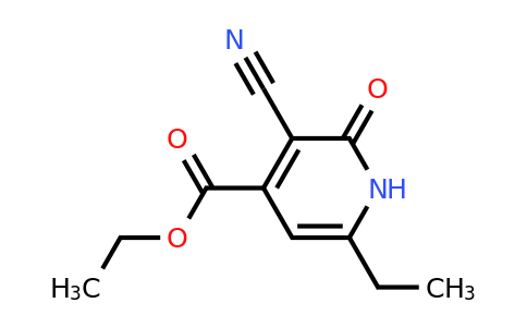 CAS 31718-05-5 | ethyl 3-cyano-6-ethyl-2-oxo-1,2-dihydropyridine-4-carboxylate