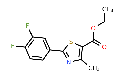 CAS 317319-19-0 | ethyl 2-(3,4-difluorophenyl)-4-methyl-1,3-thiazole-5-carboxylate