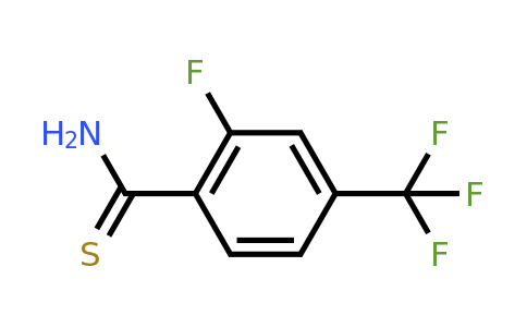 CAS 317319-34-9 | 2-Fluoro-4-(trifluoromethyl)benzothioamide