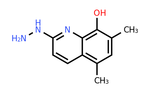 CAS 317375-38-5 | 2-Hydrazinyl-5,7-dimethylquinolin-8-ol