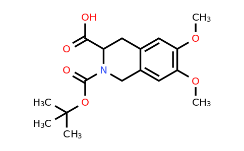 CAS 317806-26-1 | 6,7-Dimethoxy-3,4-dihydro-1H-isoquinoline-2,3-dicarboxylic acid 2-tert-butyl ester