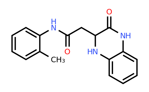 CAS 317814-58-7 | N-(2-methylphenyl)-2-(3-oxo-1,2,3,4-tetrahydroquinoxalin-2-yl)acetamide