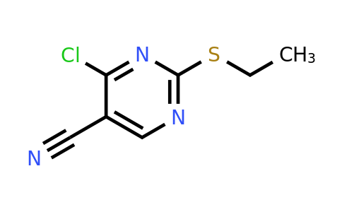 CAS 317830-03-8 | 4-Chloro-2-(ethylthio)pyrimidine-5-carbonitrile
