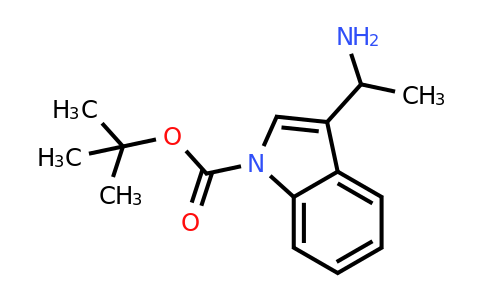 CAS 317830-77-6 | 3-(1-Amino-ethyl)-indole-1-carboxylic acid tert-butyl ester