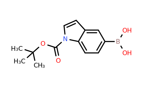 CAS 317830-84-5 | 1-(Tert-butoxycarbonyl)-1H-indol-5-ylboronic acid