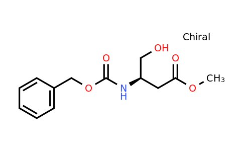CAS 318249-44-4 | (R)-Methyl 3-(((benzyloxy)carbonyl)amino)-4-hydroxybutanoate