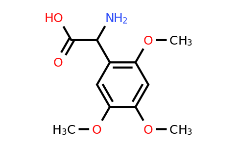 CAS 318270-07-4 | Amino-(2,4,5-trimethoxy-phenyl)-acetic acid