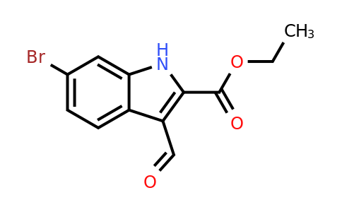 CAS 318292-54-5 | ethyl 6-bromo-3-formyl-1H-indole-2-carboxylate