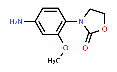 CAS 31847-25-3 | 3-(4-Amino-2-methoxyphenyl)-1,3-oxazolidin-2-one