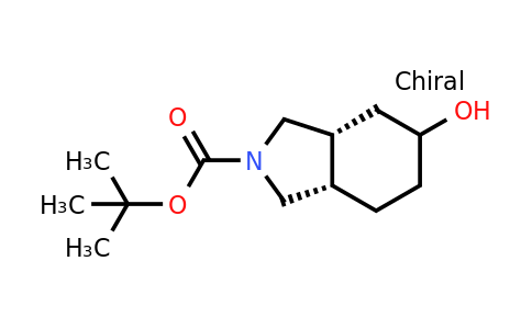 CAS 318502-89-5 | (3ar,7as)-rel-2-boc-5-hydroxy-octahydro-2h-isoindole