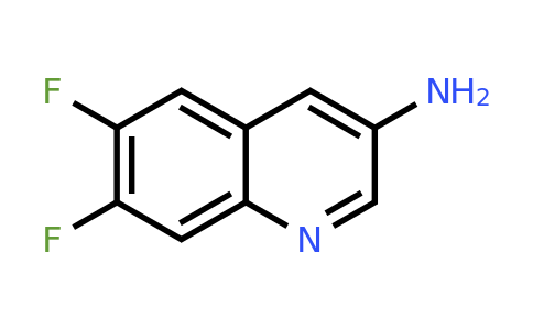 CAS 318684-82-1 | 6,7-Difluoroquinolin-3-amine