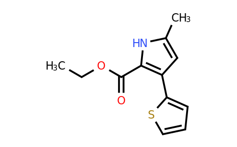 CAS 31894-56-1 | Ethyl 5-methyl-3-(thiophen-2-yl)-1H-pyrrole-2-carboxylate
