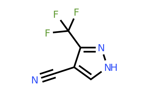 CAS 318951-60-9 | 3-(trifluoromethyl)-1H-pyrazole-4-carbonitrile