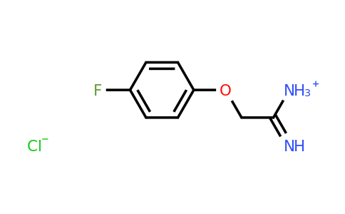 CAS 318951-78-9 | 2-(4-Fluorophenoxy)-1-imino-1-ethanaminium chloride