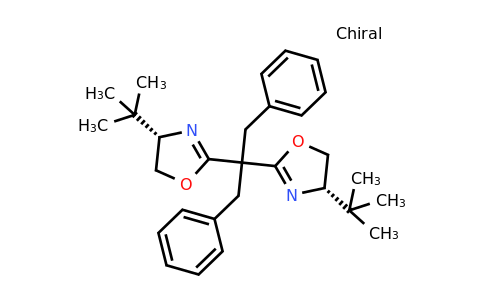 CAS 319489-90-2 | (4S,4'S)-2,2'-(1,3-Diphenylpropane-2,2-diyl)bis(4-(tert-butyl)-4,5-dihydrooxazole)