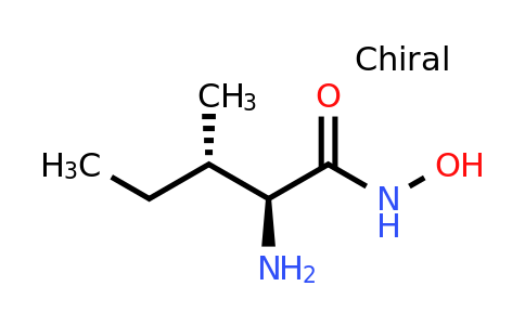 CAS 31982-77-1 | (2S,3S)-2-Amino-N-hydroxy-3-methylpentanamide