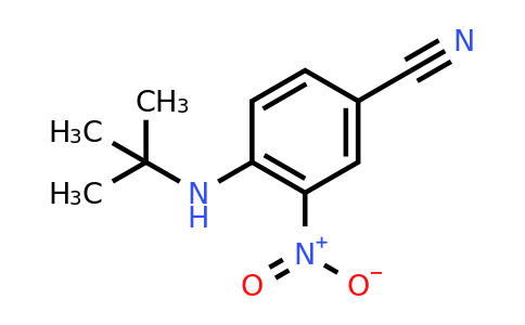 CAS 320406-01-7 | 4-(tert-Butylamino)-3-nitrobenzonitrile