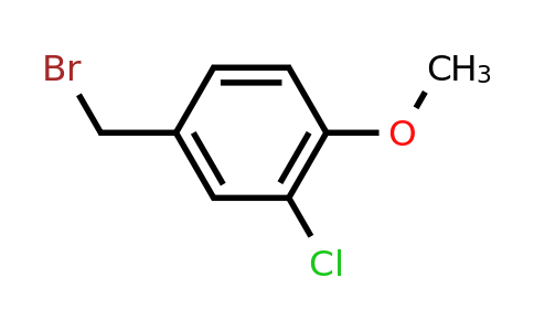 CAS 320407-92-9 | 4-(bromomethyl)-2-chloro-1-methoxybenzene