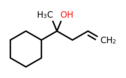 CAS 320590-44-1 | 2-cyclohexylpent-4-en-2-ol