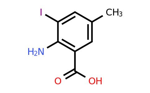 CAS 320740-16-7 | 2-Amino-3-iodo-5-methylbenzoic acid
