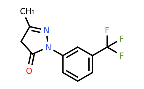 CAS 321-05-1 | 3-methyl-1-[3-(trifluoromethyl)phenyl]-4,5-dihydro-1H-pyrazol-5-one