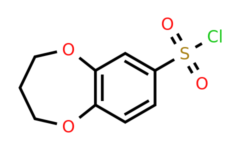 CAS 321309-38-0 | 3,4-dihydro-2H-1,5-benzodioxepine-7-sulfonyl chloride