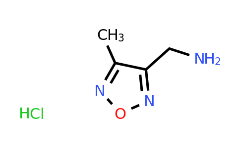 CAS 321392-83-0 | (4-Methyl-1,2,5-oxadiazol-3-YL)methanamine hydrochloride