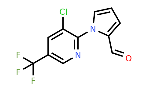 CAS 321430-69-7 | 1-(3-Chloro-5-(trifluoromethyl)pyridin-2-yl)-1H-pyrrole-2-carbaldehyde